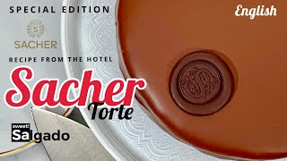 SACHER TORTE  ORIGINAL RECIPE FROM THE SACHER HOTEL  BEST TUTORIAL [upl. by Markson]