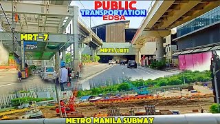 MMSP CP102 QUEZON AVENUE STATIONUGCS MRT3 LRT1 MRT7 NORTH EDSA STATION UPDATE [upl. by Ellingston578]