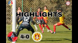 Összefoglaló  Elitliga U17  FK Csíkszereda–Temesvári Ripensia [upl. by Archaimbaud]