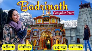 Badrinath Yatra  Badrinath Mandir  Narshingh Temple Joshimath  Jyotirmath  Vridh Badri [upl. by Debbi488]