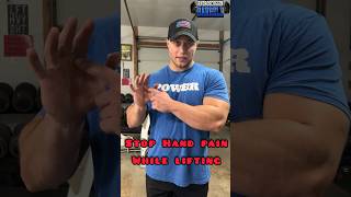 Stop Hand Pain While Lifting Essential Grip Tips for Beginners grip fitnesstips painfree [upl. by Maighdlin]