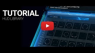 Tutorial HUD Library Pack 600 Modular Elements [upl. by Cullie]