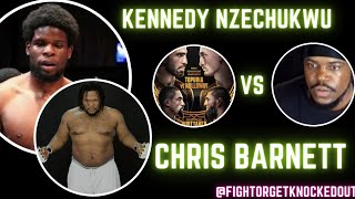 UFC 308 Kennedy Nzechukwu x Chris Barnett LIVE BlowbyBlow Commentary 💯 [upl. by Chui]