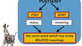 Polysemy Part 1 [upl. by Oidacra]