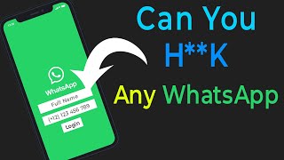 How to hack whatsapp  Is it real or fake  2022 Only for educational purpose [upl. by Yanffit]