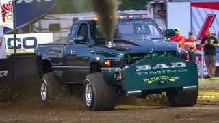 Pro Stock Diesel trucks Watson Diesel Nationals 2020 Greentown Indiana PPL truck pull 2020 [upl. by Maybelle772]