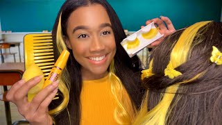 ASMR The Girl Behind You In Class Is Obsessed W The Color Yellow 💛🌼 Personal Attention ASMR [upl. by Elleirda]