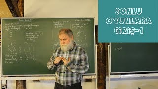 Sonlu Oyunlara Giriş1 Ali Nesin [upl. by Odnesor]