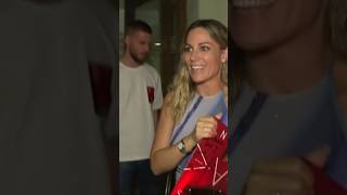 Edurne y David de Gea reaparecen tras su boda edurne degea [upl. by Levine222]