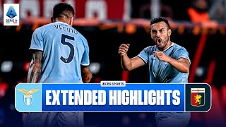 Lazio vs Genoa Extended Highlights  Serie A  CBS Sports Golazo [upl. by Somisareg]