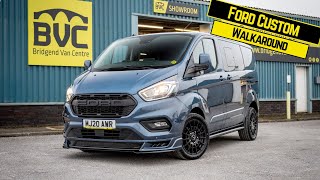 Ford Transit Custom Signature InDepth Walkaround and Features Review [upl. by Rialc]