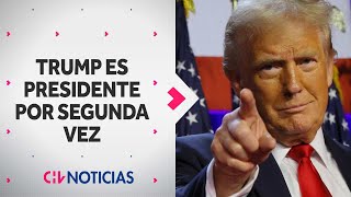 TRUMP ES EL NUEVO PRESIDENTE de Estados Unidos Alcanzó los 279 votos y ganó elección  CHV Noticias [upl. by Lada]