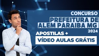 Apostila PREFEITURA DE ALÉM PARAÍBA MG 2024 Professor de Educação Física  VÍDEO AULAS GRÁTIS [upl. by Oniuqa]