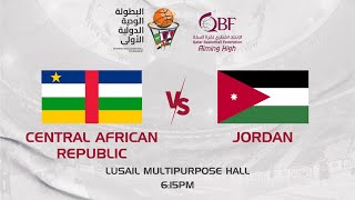 CLASSIFICATION CENTRAL AFRICAN REP vs JORDAN International Basketball Tournament 2024 [upl. by Ahtebbat]