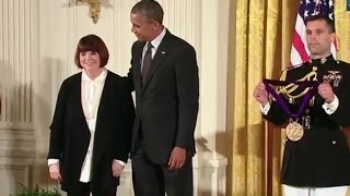 Linda Ronstadt awarded Natl Medal of Arts for oneofakind voice [upl. by Audette]