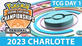 TCG Day 1  2023 Pokémon Charlotte Regional Championships [upl. by Leverett329]