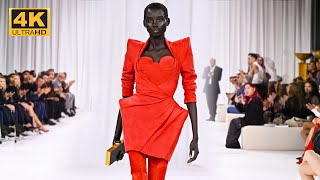 Balmain  SpringSummer 2025  Paris Fashion Week  4K [upl. by Bourn]