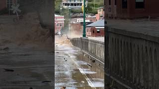 The devastation in WNC is unbelievable Towns neighborhoods bridges and roads gone [upl. by Assirim]