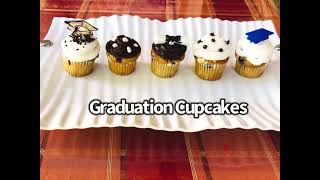 Graduation Cupcakes graduation graduationcake easydessert [upl. by Ahsias]