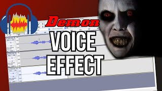 Easy DEMON Voice Effect Tutorial [upl. by Mcclelland]