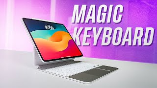 2024 Apple Magic Keyboard for M4 iPad Pro Unboxing amp Best Features [upl. by Michaud]