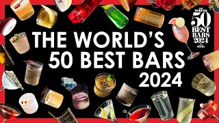 The Worlds 50 Best Bars 2024 [upl. by Klecka521]