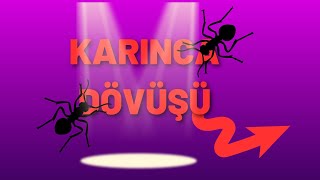 Karıncalar nasıl kavga eder ‐ Sonu efsane😂😂🐜🐜 [upl. by Arocahs]