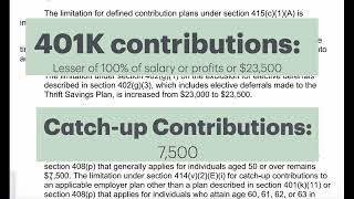 Self directed 401k contribution limits 2025 [upl. by Kerat937]