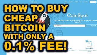 How to buy cheap Bitcoin at the lowest fee of just 01 [upl. by Enialehs]