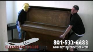 How to move an upright piano [upl. by Nollat]