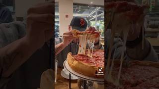 BEST Deep Dish in Chicago  Giordano’s [upl. by Aramot]