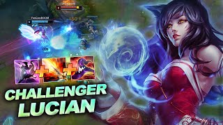 MY AHRI AGAINST A CHALLENGER LUCIAN [upl. by Ylelhsa506]