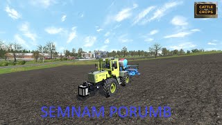 Cattle and Crops  FS 25  ep3 AM TERMINAT DE SEMNAT PORUMBUL [upl. by Tarsuss]