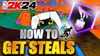 HOW TO GET LANE STEALS IN NBA 2K24 EVERY TIME NBA 2K24 TIPS AND TRICKS [upl. by Ylebmik]