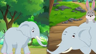 Jo Chahe So Karta Hathi  जो चाहे सो करता हाथी  Hindi Rhymes for Kids  2D Kids Animated Videos [upl. by Dare]