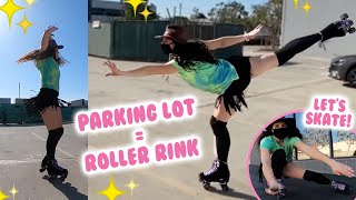 Roller Skating in Parking Lots [upl. by Nnylyoj]