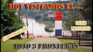 Hito 3 Fronteras  Vista del lado paraguayo [upl. by Vanhomrigh574]