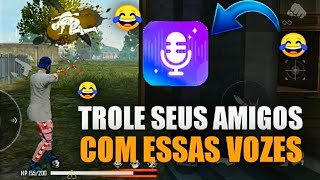 ATUALIZADO Como modificar a Voz no Free fire pelo Celular EM TODOS OS DISPOSITIVOS funciona [upl. by Attenwahs]