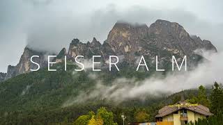 Seiser Alm Dolomiten Zeitraffer im Herbst [upl. by Reffinnej]