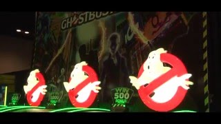 Ghostbusters Arcade  ICE Games  Game Play  IAAPA 2015 [upl. by Nudnarb]