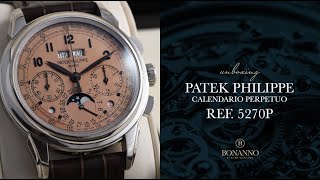 Patek Philippe Calendario Perpetuo Ref 5270p [upl. by Enaht]