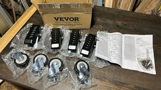 VEVOR Workbench Caster Wheels [upl. by Lynden]