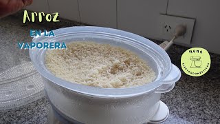 Cómo hacer ARROZ en la VAPORERA [upl. by Ainegue700]