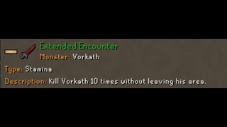 OSRS Vorkath Master Combat Achievement  Extended Encounter [upl. by Redwine]