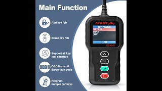 2014 Dodge RAM Key Fob Programming All Key Lost by EZK911 Key Programmer Tool OBD2 Plug and Play [upl. by Bullis]