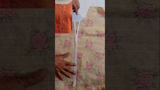 slit wala neck design full cutting and stitchingviral boutique neck designviralvideo [upl. by Seiuqram]