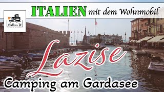 Italien  Camping am Gardasee  Lazise  Campingplatz Piani di Clodia  Urlaub mit dem Wohnmobil [upl. by Tandi160]