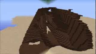 THE WRECK OF THE LUSITANIA IN MINECRAFT [upl. by Terrell]