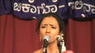 Priya Krishnamurthys quotIkko Node Rangana Putta Paadavaquot features Athrey Nadhan on Mridangam [upl. by Fanchet]