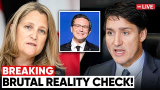 Chrystia Freeland GOES NUTS After BRUTAL REPLY Trudeau Cant Believe [upl. by Laoj]